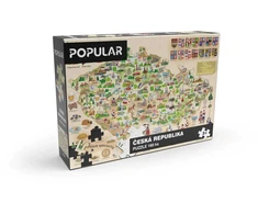 Dėlionė Olymptoy Puzzle &ndash; Map of the Czech Republic
