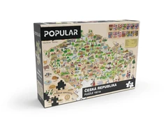 Dėlionė Olymptoy Puzzle &ndash; Map of the Czech Republic