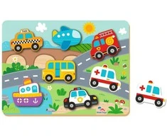 Dėlionė Rappa 2Kids Toys Insertion puzzle Shipping