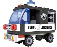 Rappa BLOXO policijos konstravimo rinkinys, 48 dalys