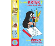 Dėlionė Rappa Book coloring page What does a Mole do?