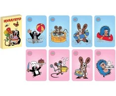 Dėlionė Rappa Cards Quartet Mole 3