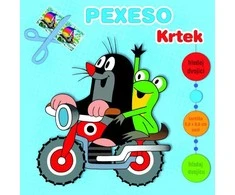 Dėlionė Rappa Pexeso Mole and motorcycle