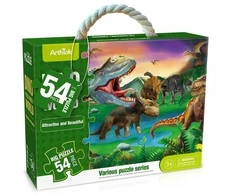 Rappa Dėlionė su dinozaurais - 54 detalės