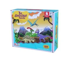 Rappa Dėlionė „Dinozaurai“ 208 detalės