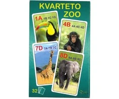 Rappa the Quartet card game - the ZOO