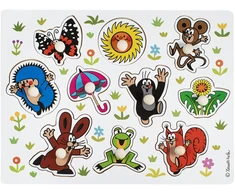 Dėlionė Detoa Wooden insert puzzle Mole large