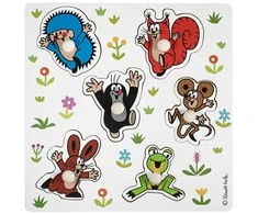 Dėlionė Detoa Wooden insert puzzle Mole small