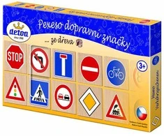 Detoa Mediniai „Pexeso“ kelio ženklai