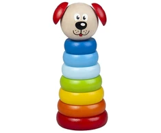 Detoa Wooden pyramid dog