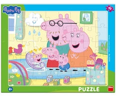 Dėlionė Dino Big Frame Puzzle: Peppa Big Siblings