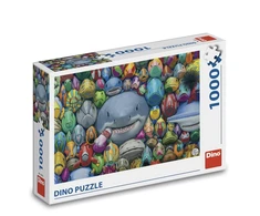 Dino Dėlionė 1000 vnt. - Spalvingi vandenyno gyventojai