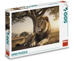 Dėlionė Dino Puzzle 500 Pieces: Resting Lion