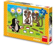 Dino Toys dėlionė MAŽASIS KURMIUKŲ DAŽYTOJAS 24 vnt.
