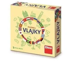 Dino Toys Žaidimas Pažink vėliavas