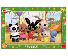 Dėlionė Dino Toys Puzzle 15 board Bing in kindergarten