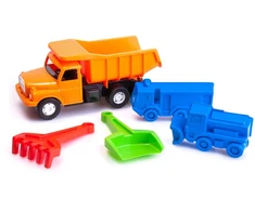 Dino Toys Sand set Tatra 148 oranžinis 5pcs