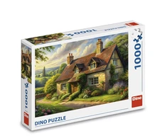 Dinozaurų dėlionė 1000 detalių: Anglijos kaimas