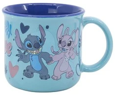 Disney Stitch - keraminis puodelis dovanų dėžutėje iš Stitch &amp; Angel kolekcijos, 355 ml