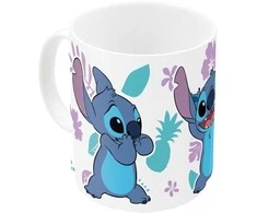 STOR Disney Stitch – spalvą keičiantis keraminis puodelis dovanų dėžutėje iš Stitch &amp; Angel Collection 325 ml