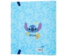 Disney Stitch Tropical – A4 segtuvas (4 žiedai, elastinė juosta)