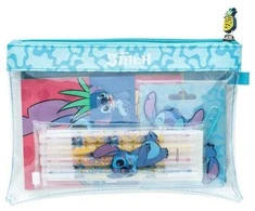 Disney Stitch Tropical – mokyklinių reikmenų rinkinys