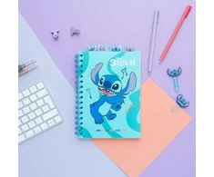 Disney Stitch - Užrašų knygelė / Bloknotas A5 formatu iš Waves kolekcijos