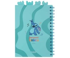 Disney Stitch - Užrašų knygelė / Bloknotas A5 formatu iš Waves kolekcijos