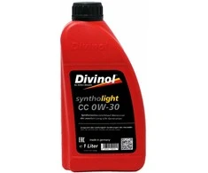 Divinol Syntholight CC 0W-30 1L API SL ACEA A5-10/B5-10