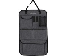 Dunlop - automobilio galinės sėdynės organizatorius 65x41 cm (pilkas)