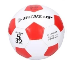 Dunlop – futbolo kamuolys s.5 (raudonas)