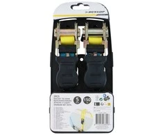 Dunlop - Reketinis tvirtinimo diržas su fiksavimo mechanizmu 5 m / 150 kg 2 vnt.