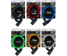 Dunlop – spiralinis dviračio užraktas 65 cm (oranžinė)