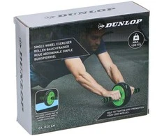 Dunlop – vienratis pilvo raumenų treniruočių volelis (žalias)