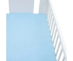 Džersio lovelės paklodė New Baby 120x60 mėlyna
