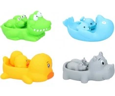 Eddy Toys - Vonios žaislų rinkinys 3 vnt (Anties)