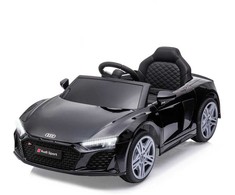 Elektrinis vaikiškas automobilis Milly Mally Audi R8 Spyder Juodas