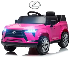 Elektrinis vaikiškas automobilis Milly Mally Lexus GX550 rožinis