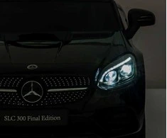 Milly Mally Akumuliatorinis automobilis vaikams „Mercedes-Benz SLC“, rožinės spalvos