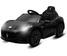 Elektrinis žaislinis automobilis Maserati GranTurismo Baby Mix juodas