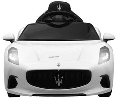 Elektrinis žaislinis automobilis „Maserati GranTurismo Baby Mix“ baltas