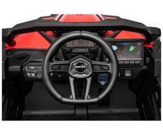 Elektrinis automobilis Baby Mix Buggy Hornet 12V 7Ah raudonas