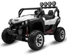Elektromobilis Buggy Baby Mix Road 4x4 baltas