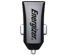 Energizer Classic – automobilinis įkroviklis 2x USB-A 2.4A 12W (juodas)