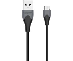 Energizer Classic – USB-A prie Micro USB jungiamasis laidas, 1,2 m (juodas)