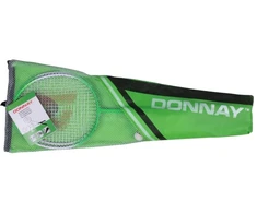 Gertuvė Donnay - 6-piece badminton set in a case (žalias)