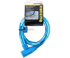 Dunlop anti-theft bicycle key lock (mėlynas)