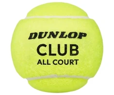 Dunlop - Club All Court Tennis Balls 3 pcs (yellow)