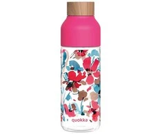 Gertuvė „Quokka Ice“ – „Ecozen“ vandens buteliukas 720 ml (raudonos gėlės)