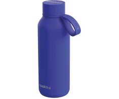 Quokka Solid su dirželiu – nerūdijančio plieno termo butelis 510 ml su dirželiu (Dusk Mėlyna)